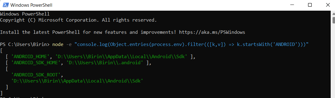 npx expo run:andorid Not working Expo Sdk 47 · Issue #20538 · expo/expo ...