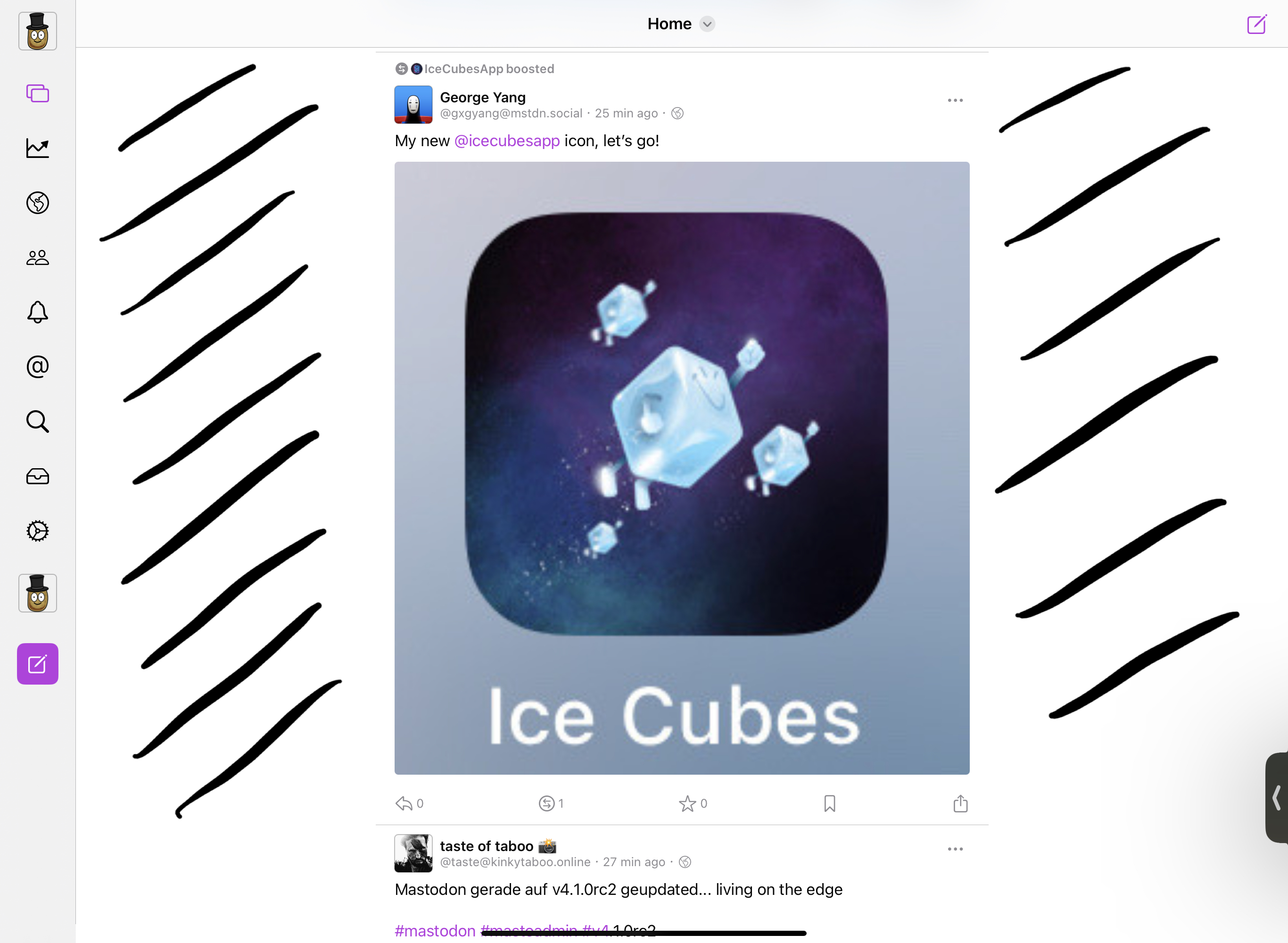Area Highlighted Should Open Post As Tapping The Post Itself Does