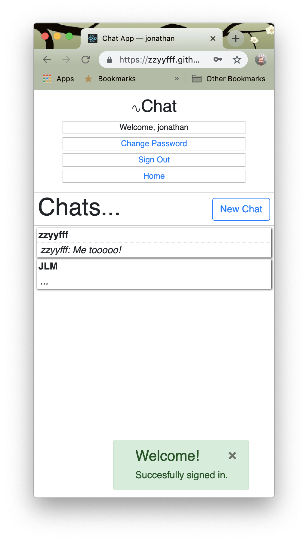 GitHub - zzyyfff/chat-client: An online chat app, letting you have ...
