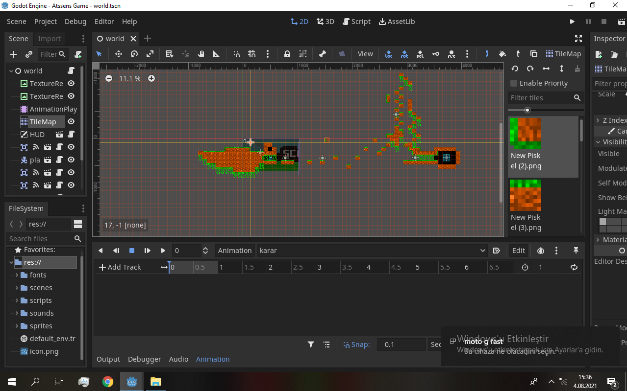 Animation bar + tilemap bar bug · Issue #51236 · godotengine/godot · GitHub