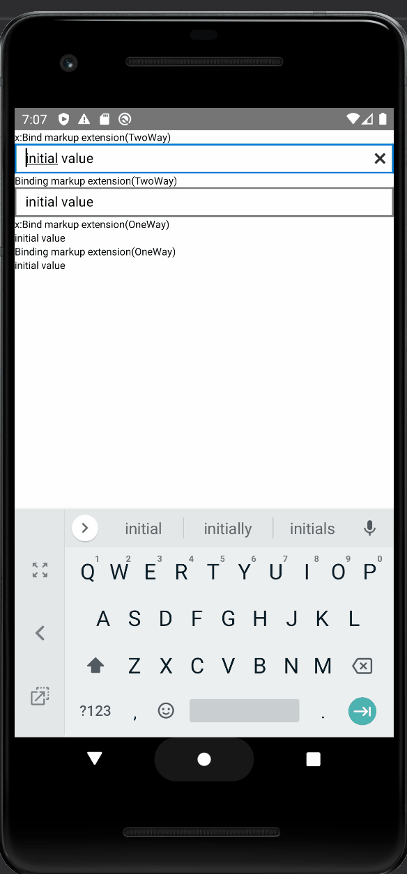 TwoWay x:Bind doesn't work · Issue #2587 · unoplatform/uno · GitHub
