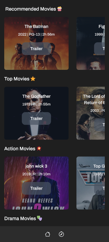 GitHub - Catskhi/Reatix-Movie-App: A React with Python movie app