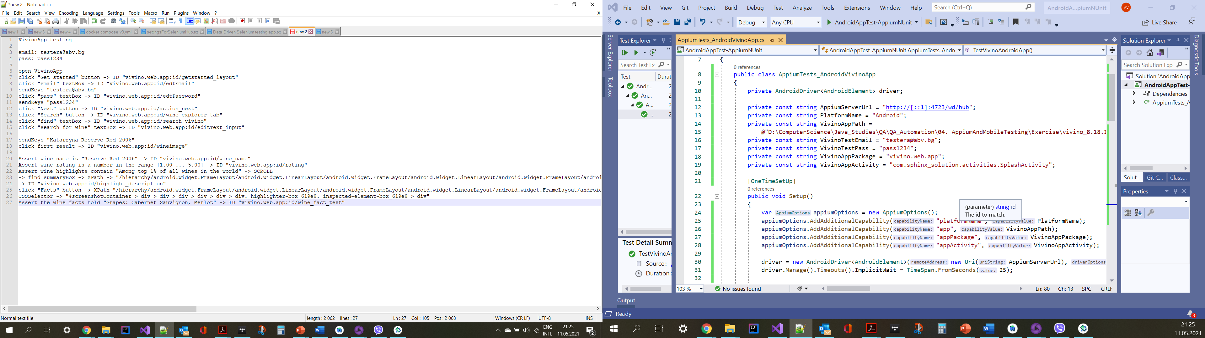 GitHub - ViktorVakareev/AndroidAppTest_AppiumNUnit: Testing Android App ...