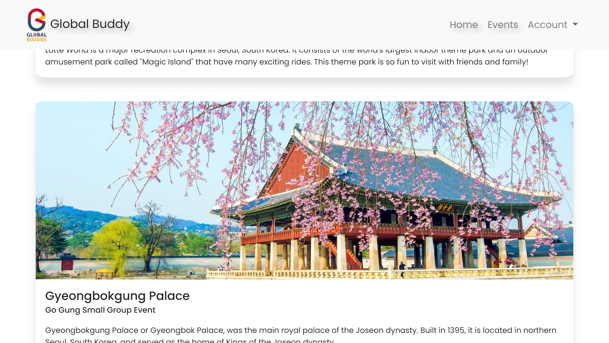 GitHub - stellashania/SejongGlobalBuddy: A website for Sejong Global Buddy