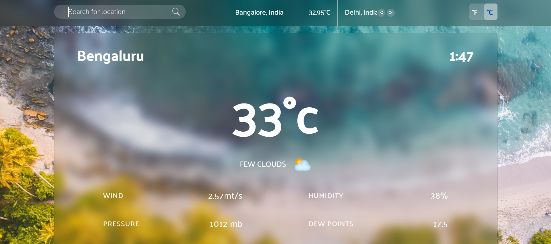 GitHub - manavsiddharthgupta/Weather-view: Views is a organized weather ...