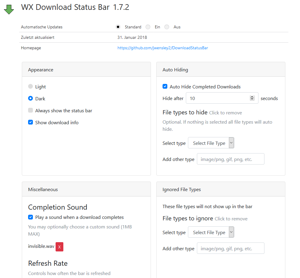 screenshot add-on wx downloadstatusbar