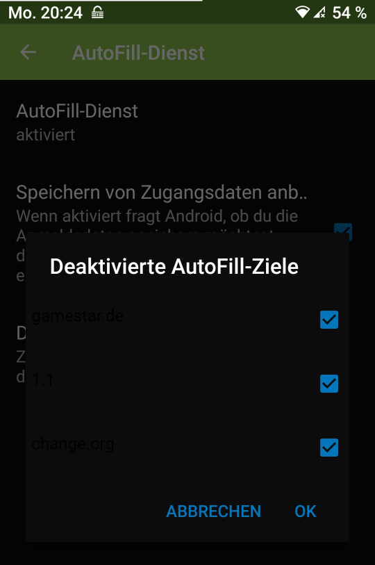Autofill Service disable in dark mode · Issue #1175 · PhilippC ...