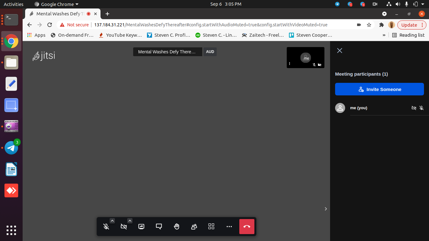 If you need Jitsi Remote Related Service, please contact me · GitHub
