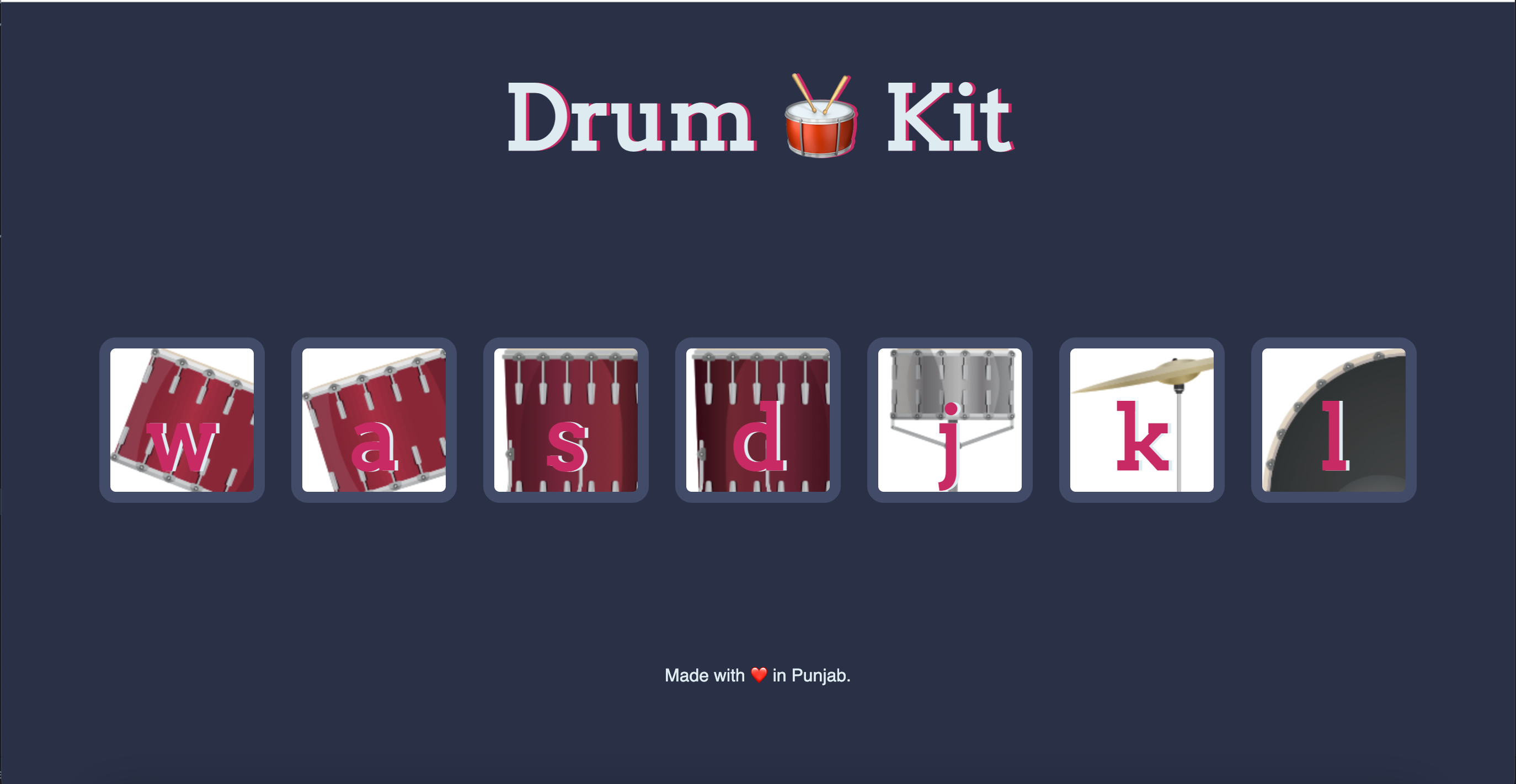 GitHub - anmols97/Drum-Kit