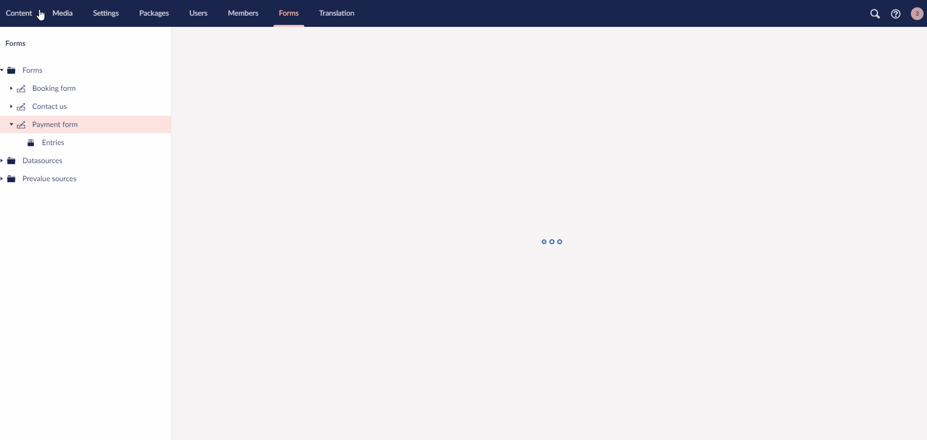 Unable to load form: Could not find file 'xxx.json' in the folder ...