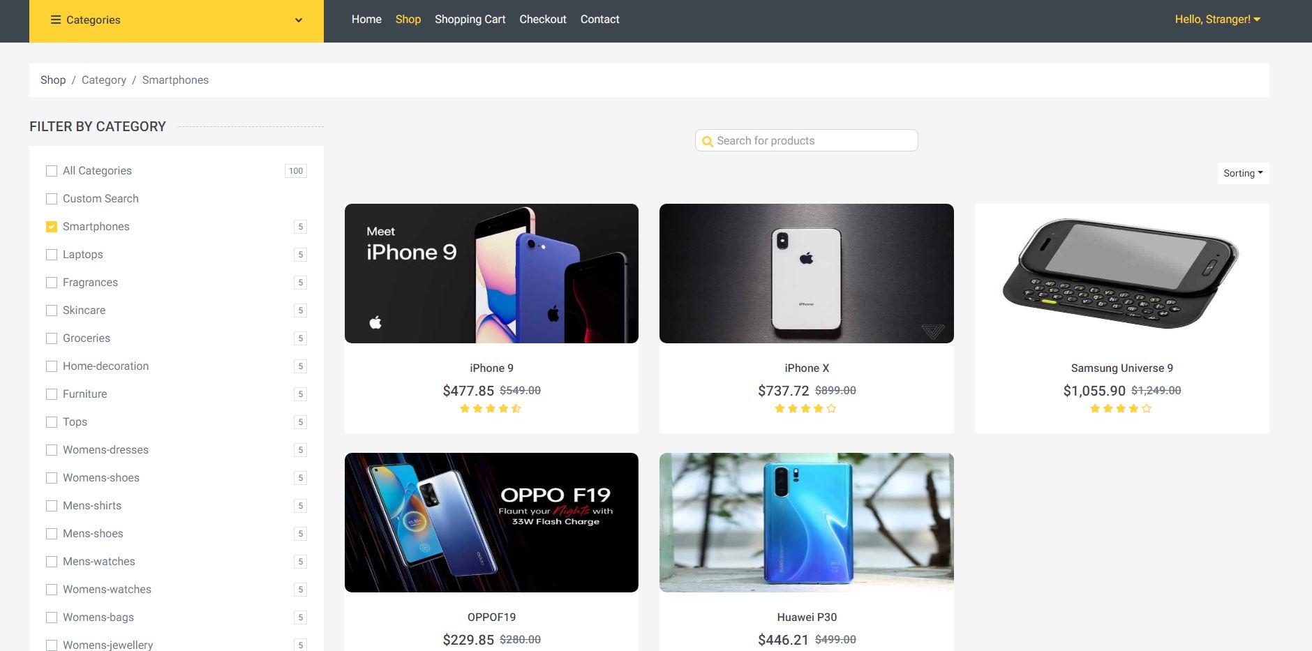Github Agamy5280 E Commerce Website
