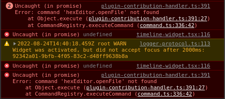 Extension Issue · eclipse-theia theia · Discussion #11590 · GitHub