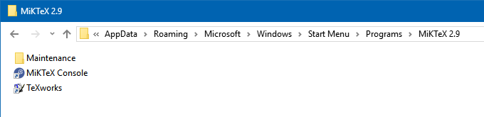 MiKTeX portable creates start menu entries · Issue #143 · MiKTeX/miktex ...