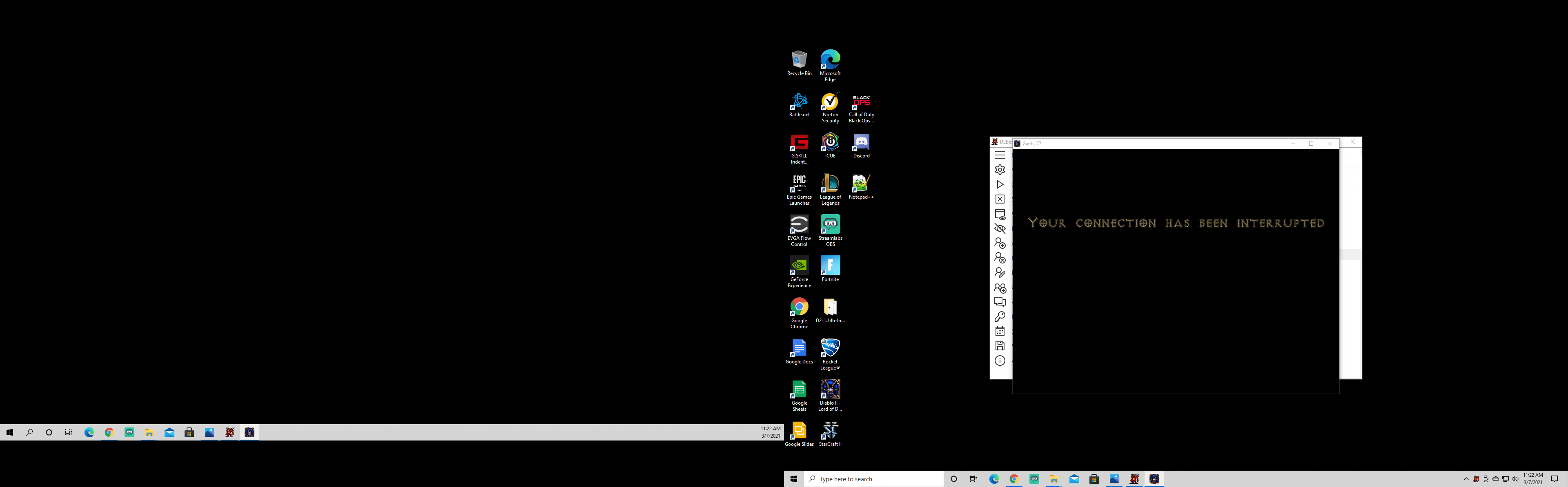 Kolbot Your connection has been interrupted · Issue #2967 · kolton ...