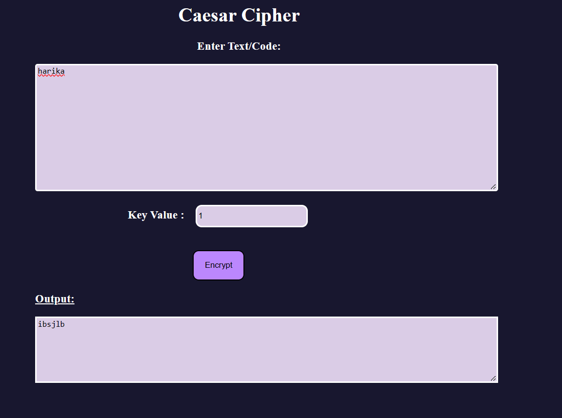 GitHub - adityakhevaria/Caecer-Cipher
