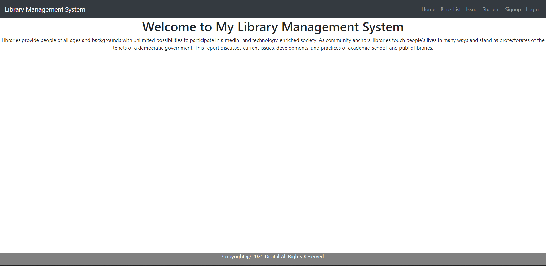 GitHub - saurabh97-bot/Library-Management-System