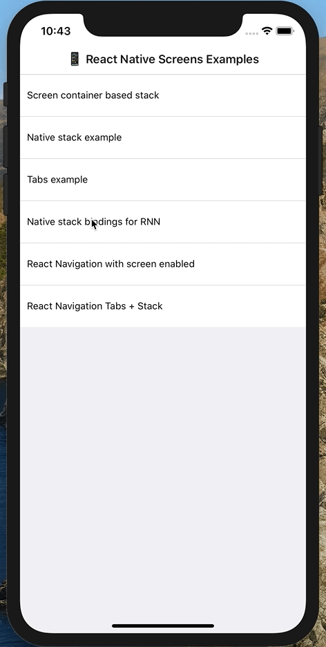stackAnimation set to fade or none ignores navigation bar · Issue #326 ...