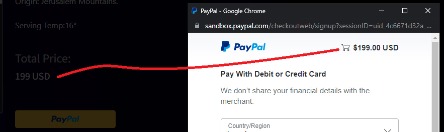 PayPal Price