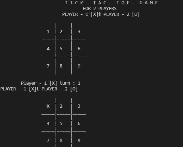 GitHub - itutsjain/Tic-tac-toe-game: Game using c++
