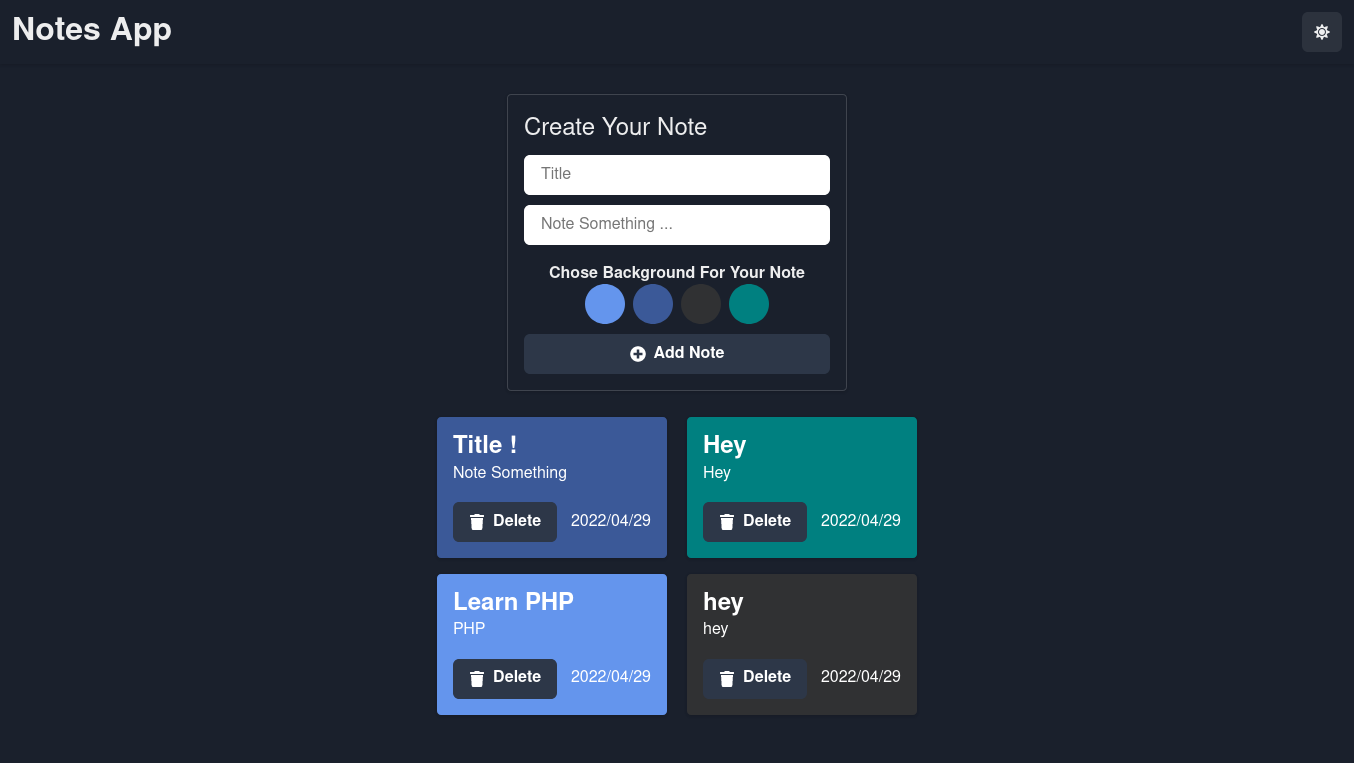 GitHub - pp0p/notes-app: Notes App Using React Js And Chakra UI