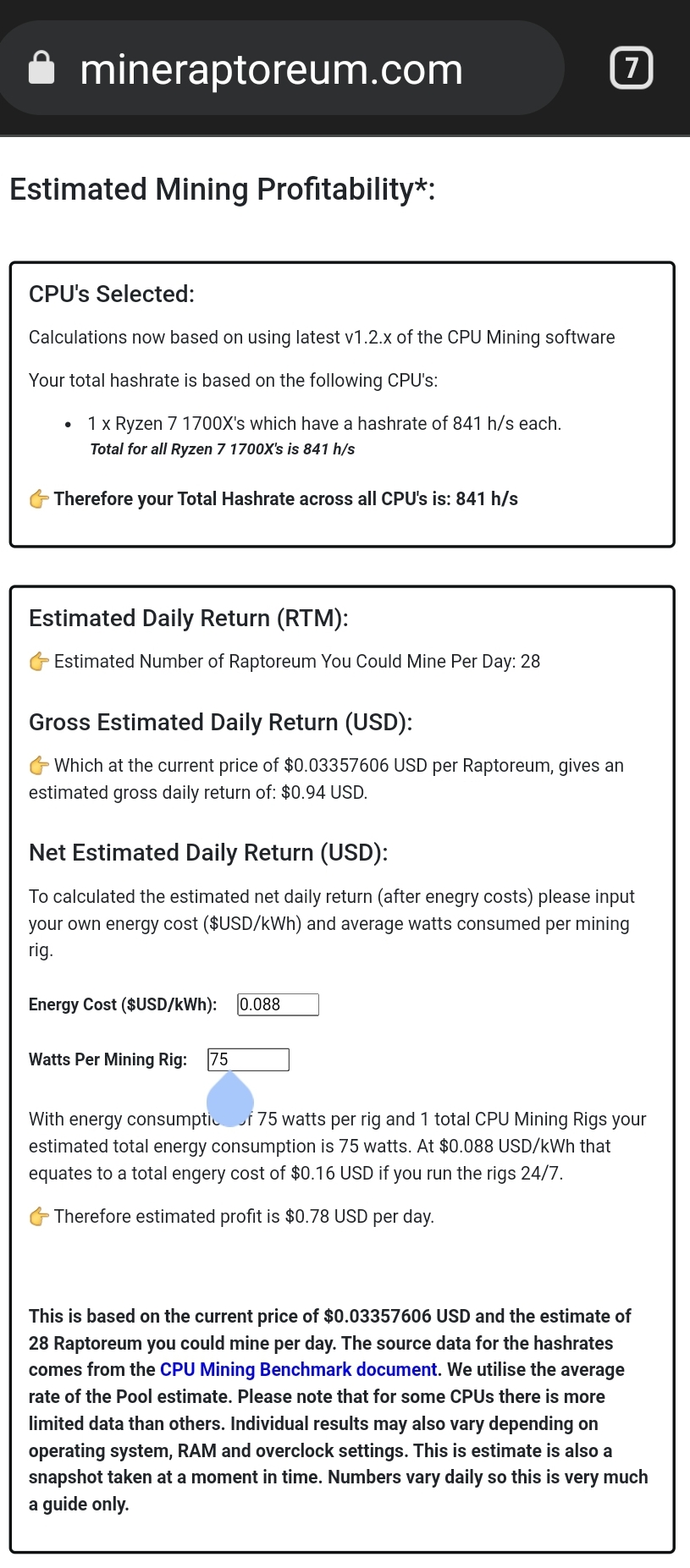 Raptoreum Zergpool/Benchamrk?active Miner · Issue #1817 ·  RainbowMiner/RainbowMiner