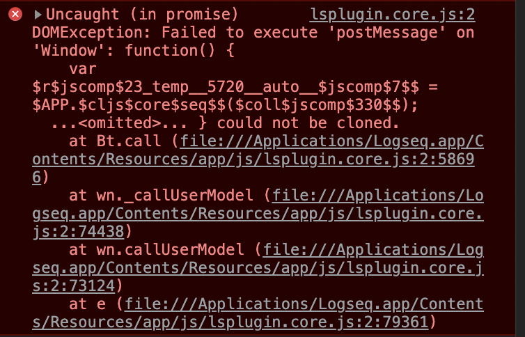 Error with insertBatchBlocks · Issue #5608 · logseq/logseq · GitHub