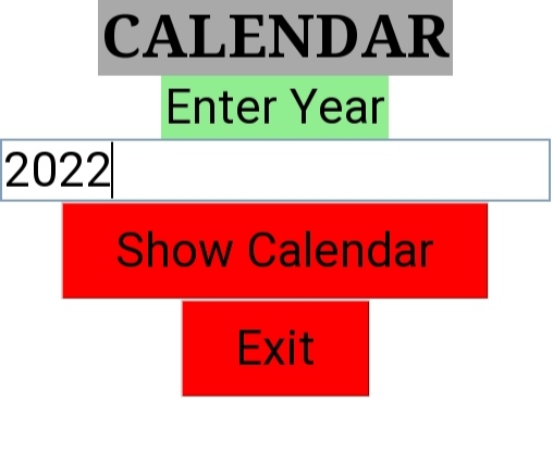 Project-Guidance/Desktop Application/Basic/Python/GUI Calendar at main ...