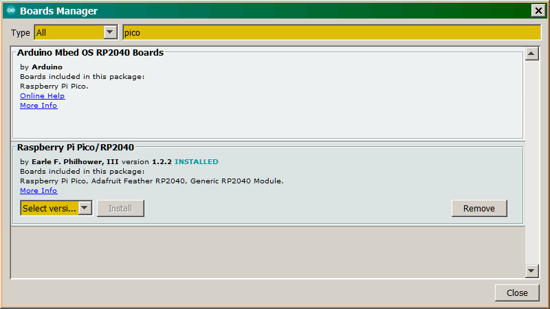 Release 1.2.2 : Boards manager update - Access Denied (Win 7