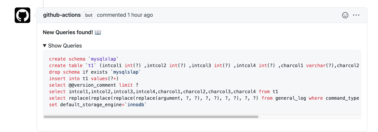 GitHub - pyama86/welcome-new-query: looking new query in your PR.