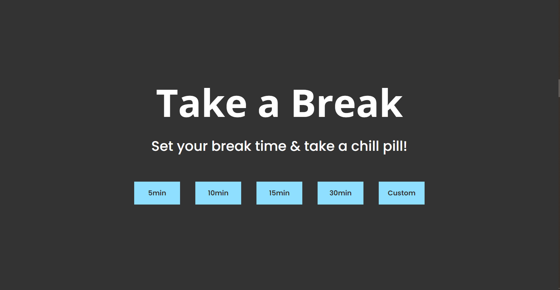 Break Off Tab Example GitHub - riyasai22/Take-a-Break: Self closing tabs to boost productivity!