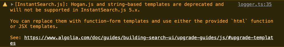 Templates are changing in InstantSearch.js 5.x · Issue #236 ...