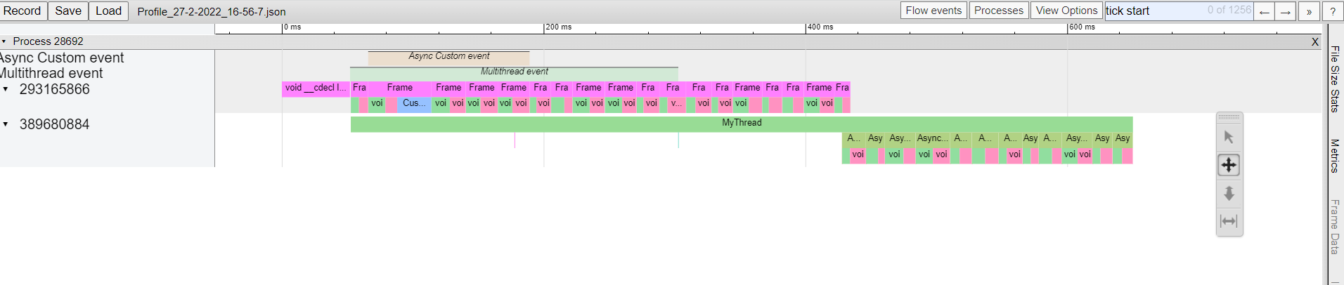 GitHub - Paolo5150/ChromeProfiler: Simple (and extendable) C++ profiler ...