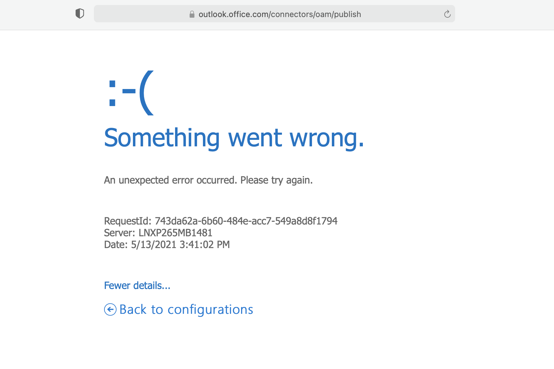 Actionable email developer dashboard not working · Issue #5832 ...
