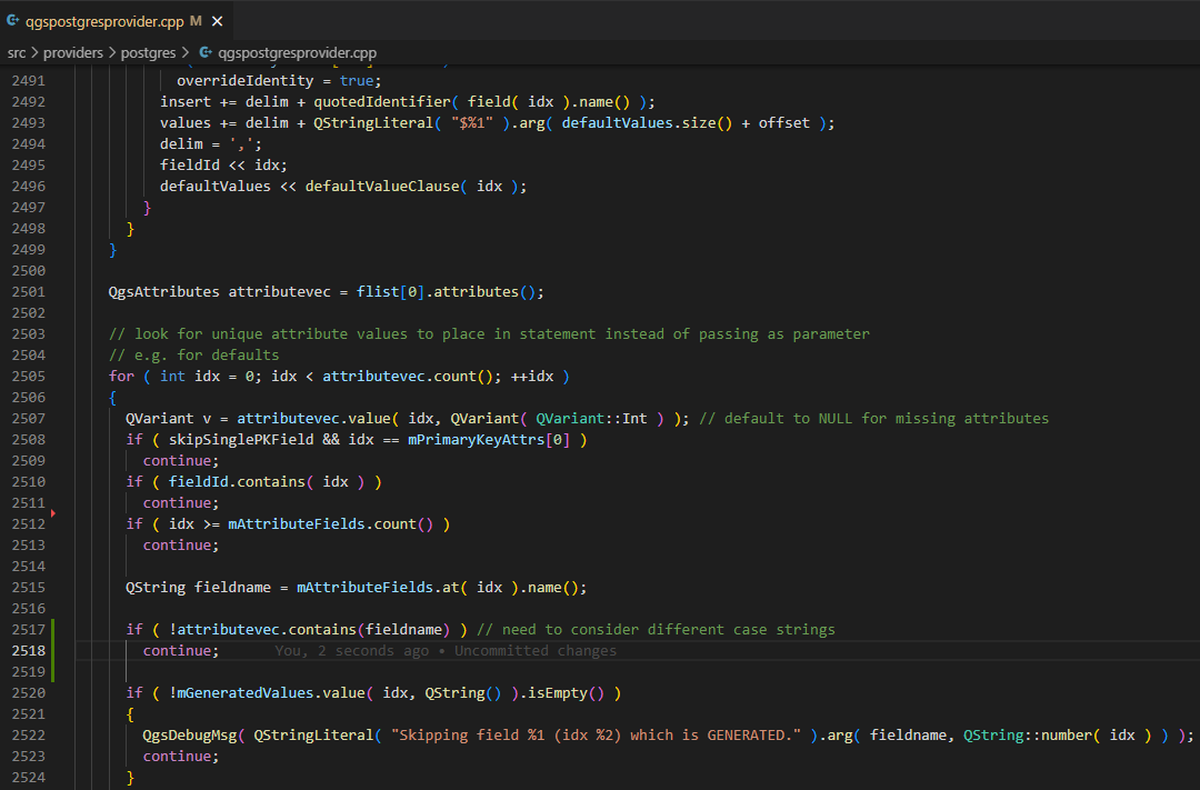 Postgres Provider AddFeatures Bug · Issue #48528 · qgis/QGIS · GitHub