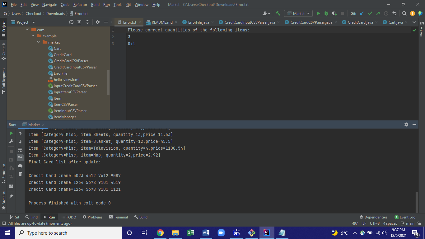 GitHub - pdabre12/inventory-management-application: A console ...