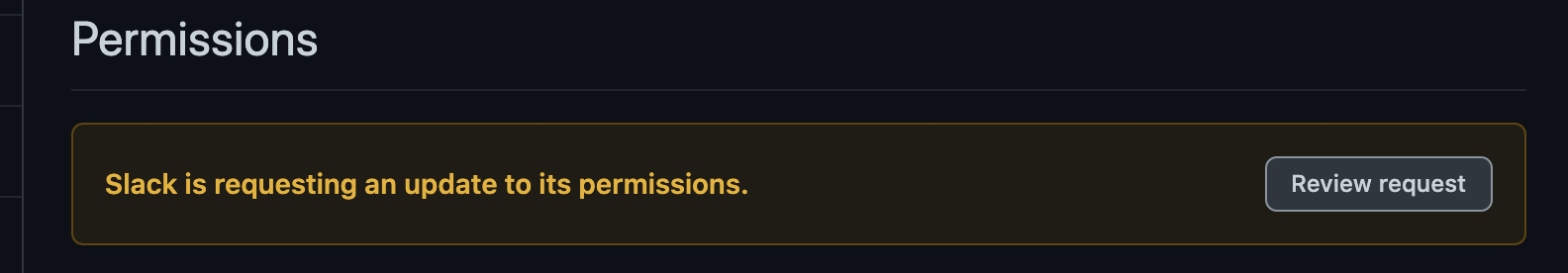slack github permission