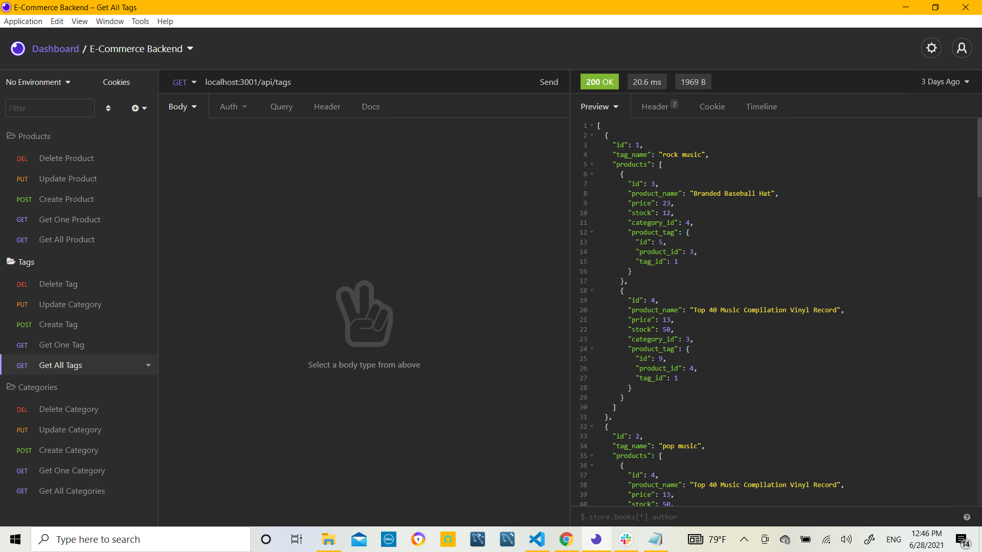 GitHub - S0519/E-Commerce-Back-End