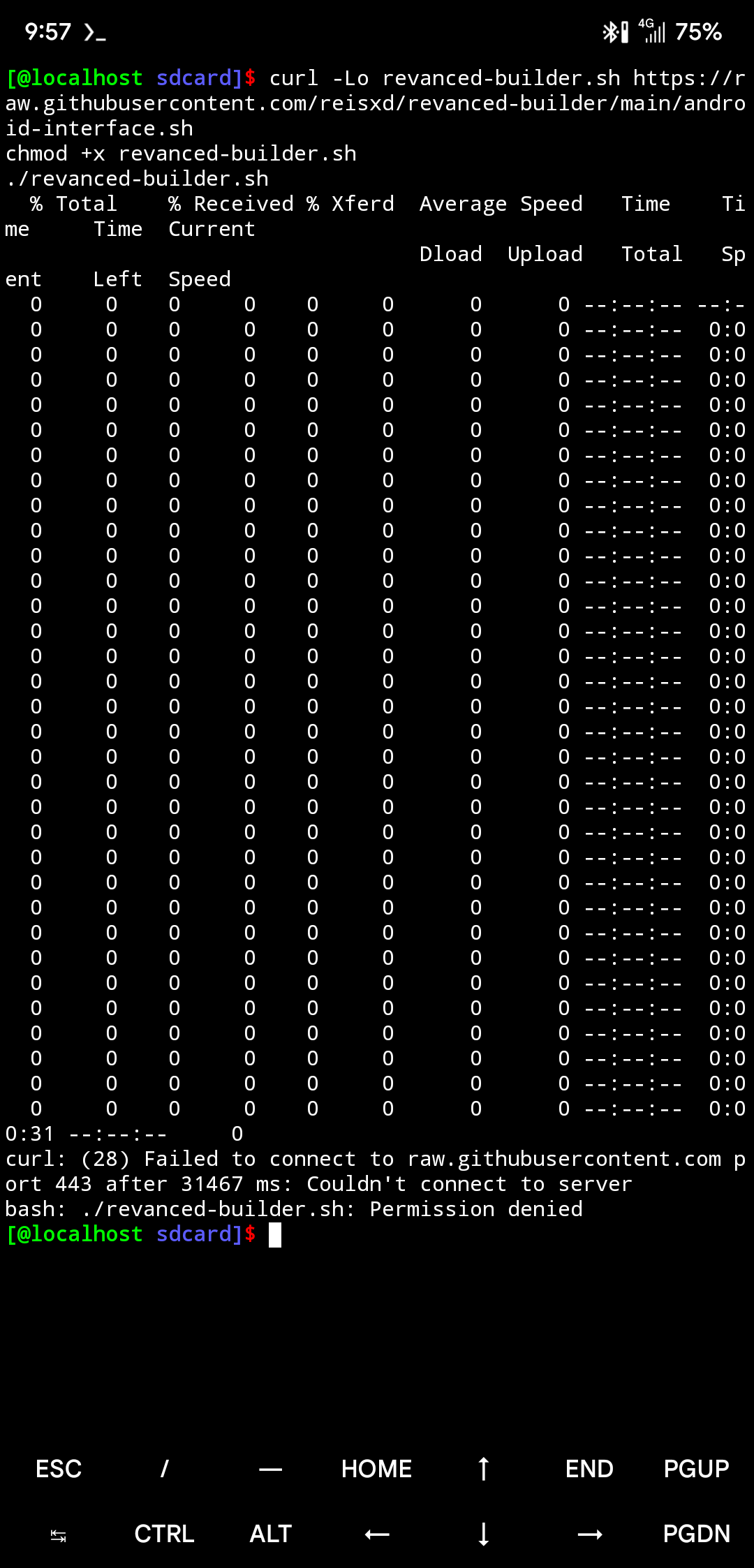 Failed to connect · Issue #575 · reisxd/revanced-builder · GitHub