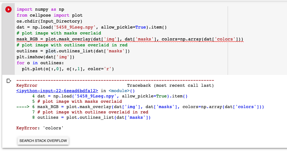 Plotting masks and outlines · Issue #262 · MouseLand/cellpose · GitHub