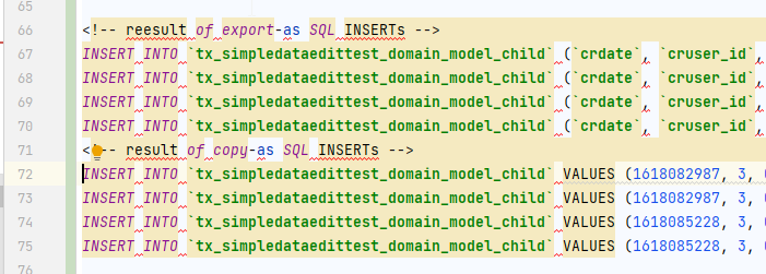 copy-as >SQL INSERTs generate wrong SQL-Code, if datacolumns are hidden ...