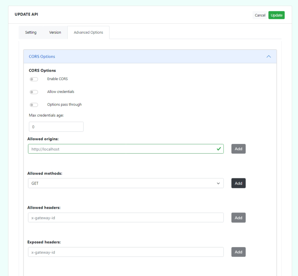 CORS Options NeoSOFTTechnologies/applicationgateway GitHub Wiki