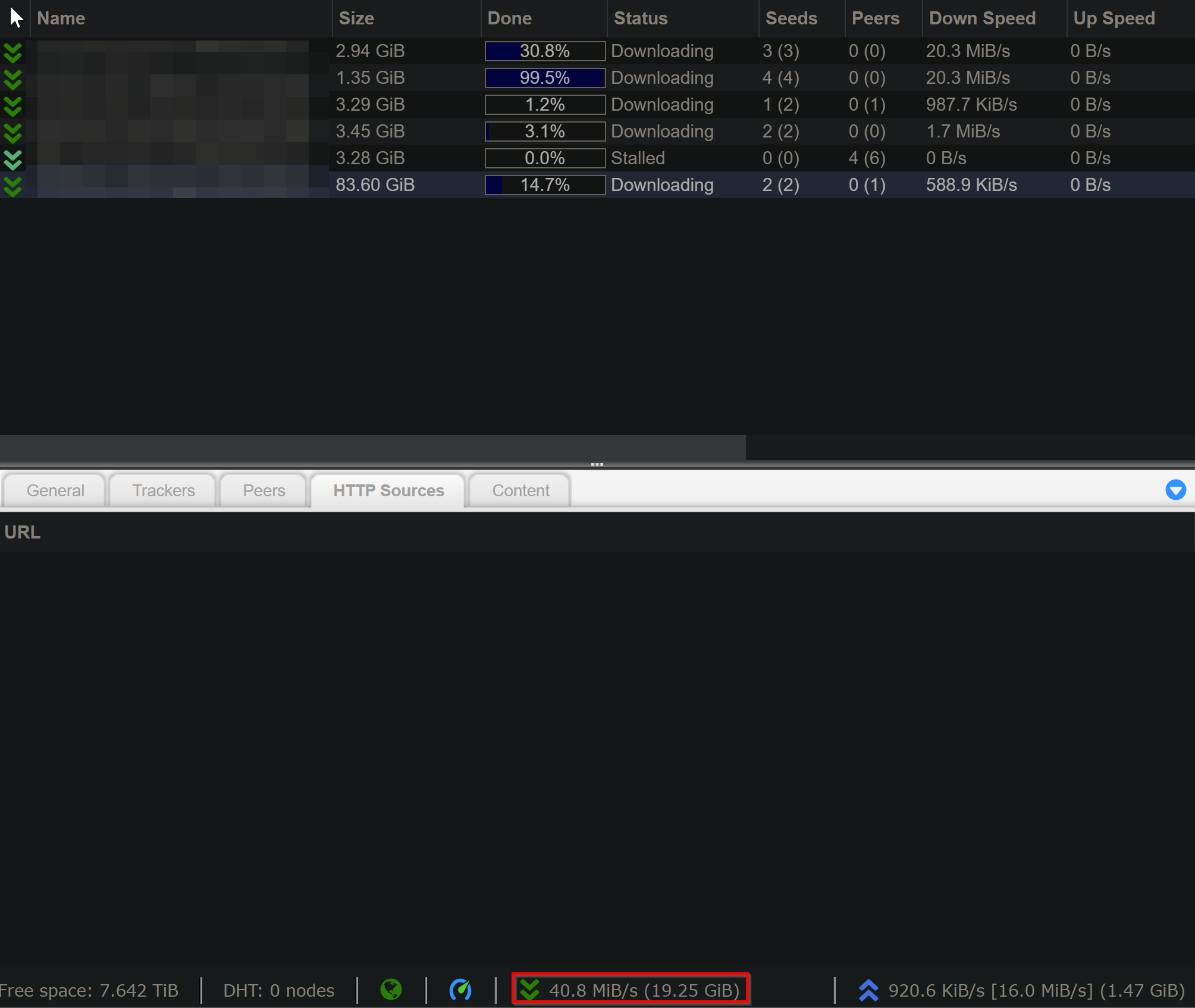 [Web UI docker] 100% CPU on one core only when high speed download ... 