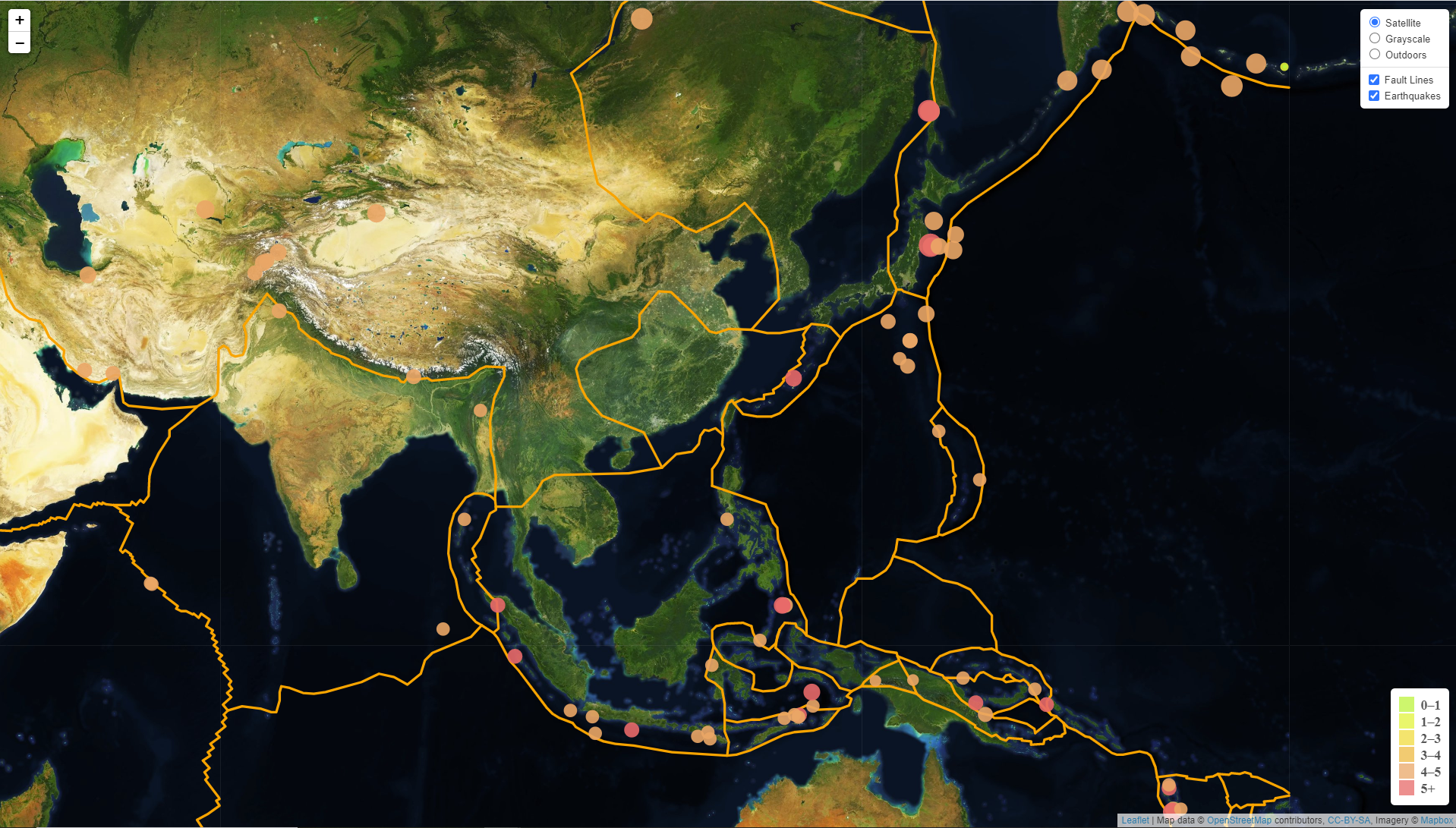 GitHub - firdausmehta/Leaflet-Geo-Mapping: Utilising Leaflet to create ...