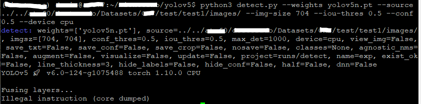 Problem when running in Rasberry Pi 4? · Issue #5910 · ultralytics ...