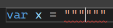 The IDE interferes with typing a new raw string literal · Issue #59593 ...