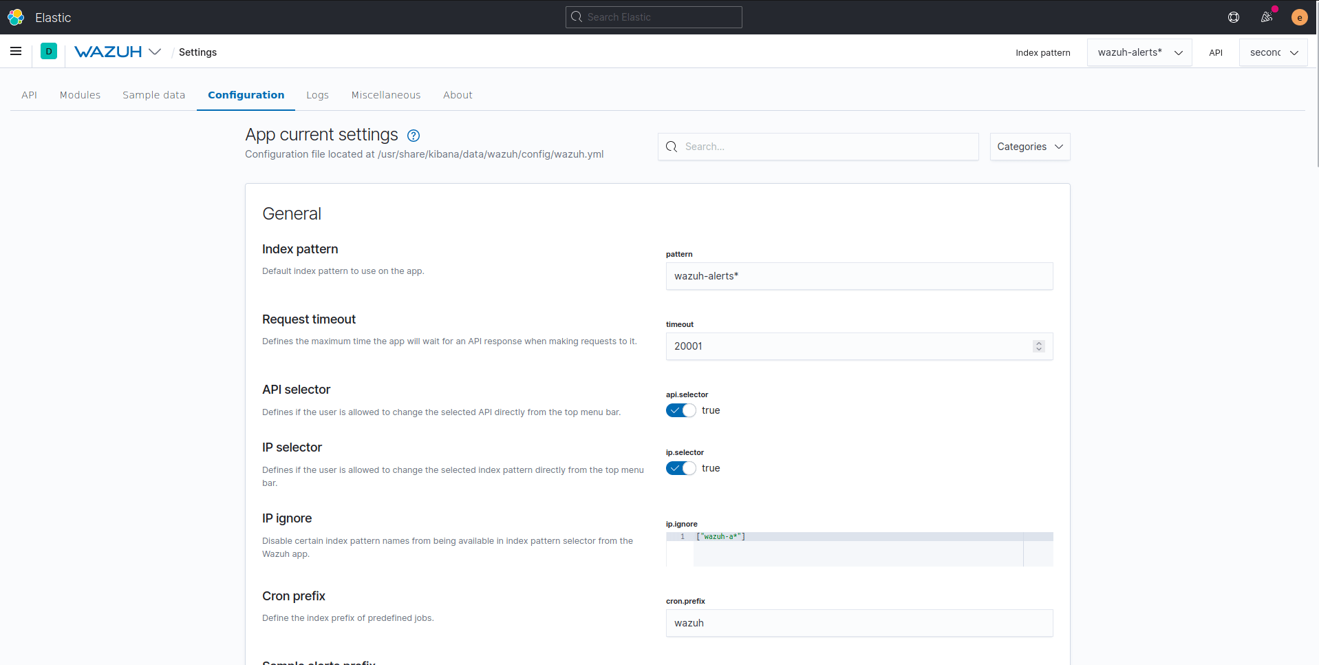 Index Pattern selector toggle only hides the selector after a page ...