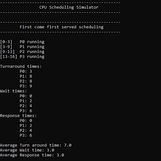 GitHub - usamaikram143/CPUScheduler: This Java Program is a CPU ... image.