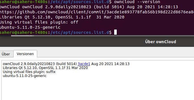 Disrepancy regarding Virtual Files Suffix: CLI and Version Window ...