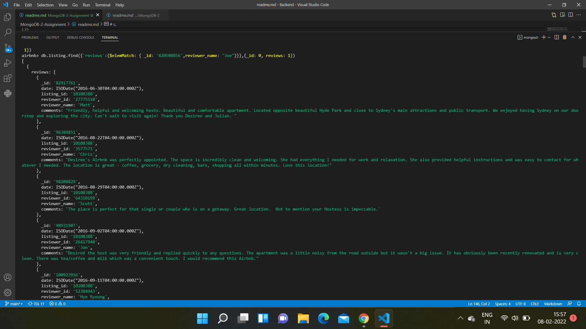 GitHub - Satyamall/Backend-MongoDB-2-with-Airbnb---Query · GitHub