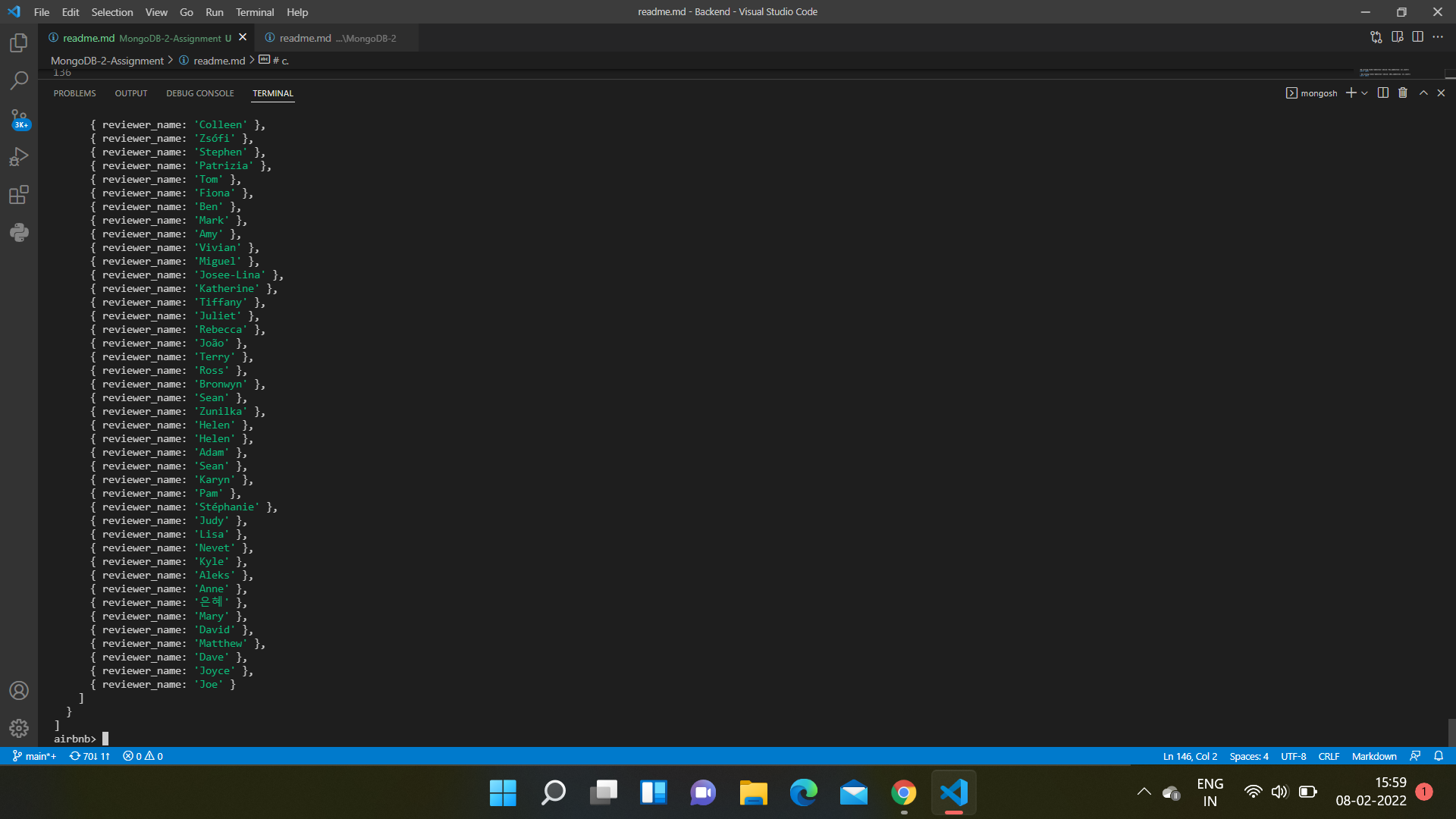 GitHub - Satyamall/Backend-MongoDB-2-with-Airbnb---Query · GitHub